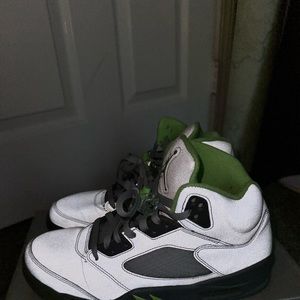 Jordan 5 green bean